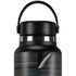 Black Painted Wood Hydro Flask 32oz Wide Mouth Skin